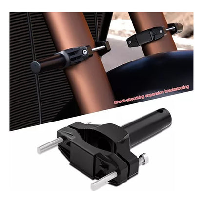 Par De Soportes Para Faros De Moto Universales De Lujo Poste