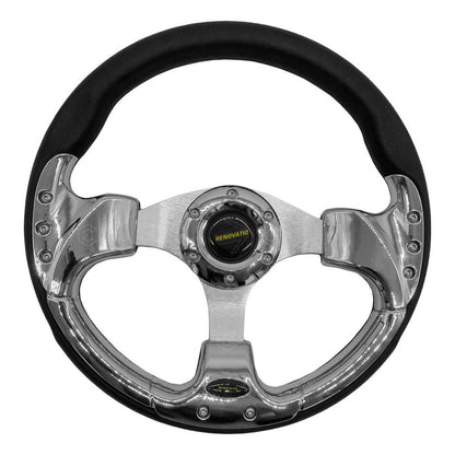 Volante Deportivo Universal De Metal Con 8 Pernos 320mm