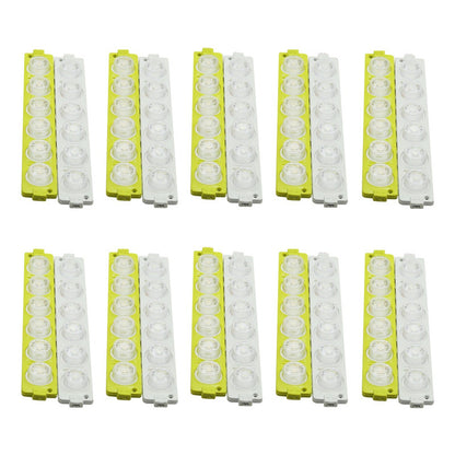 10 Módulos 12 Leds Código 3 Funciones Grúa Torrera 6w