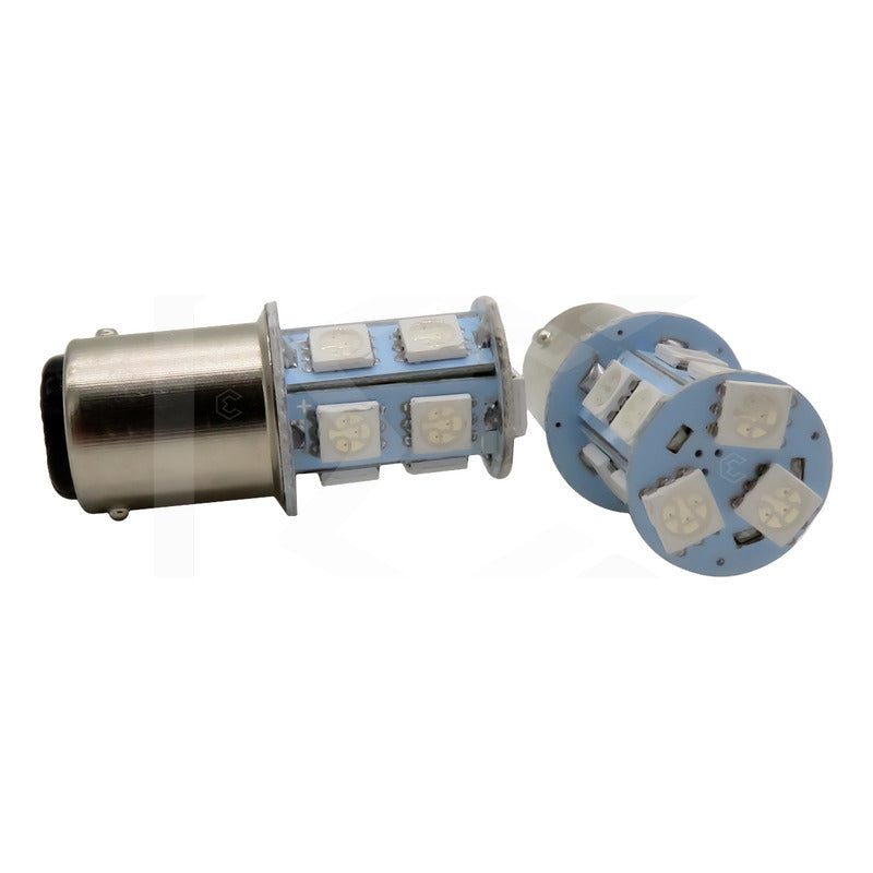 2 Focos 1157 1156 1176 3157 7440 7443 13 Leds Fijo Par Focos