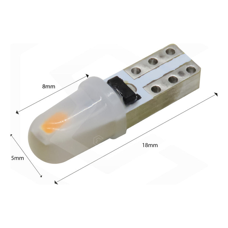 4 Focos Led T5 2721 12v Tablero De Mandos Cluster 5 Colores