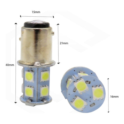 6 Focos 1157 1156 1176 3157 7440 7443 13 Leds Estrobo 12v