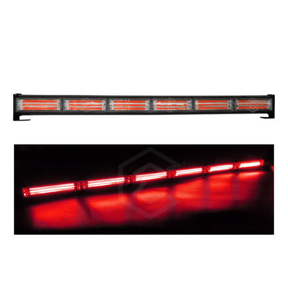 Barra Torreta Led Cob 6 Módulos Estrobo Código 16 Funciones