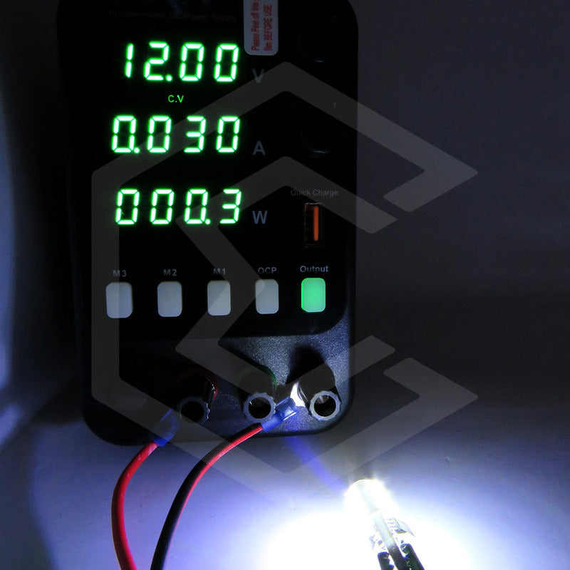 Par De Focos Pellizco Gel T10 Fijo + Estrobo 6 Leds Canbus