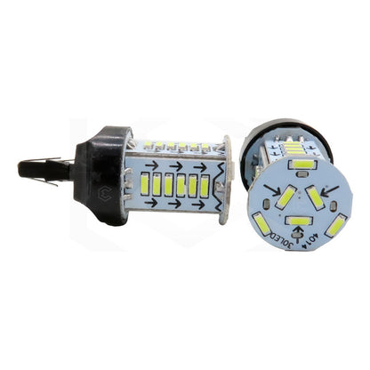Par De Focos 1156 1157 30 Led Rotativo Estrobo Calaveras 12v
