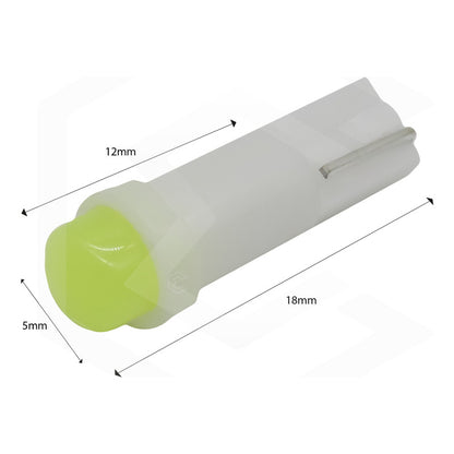 Par Focos 1 Led Pellizco T5 2721 Tablero Cluster Tipo Vela