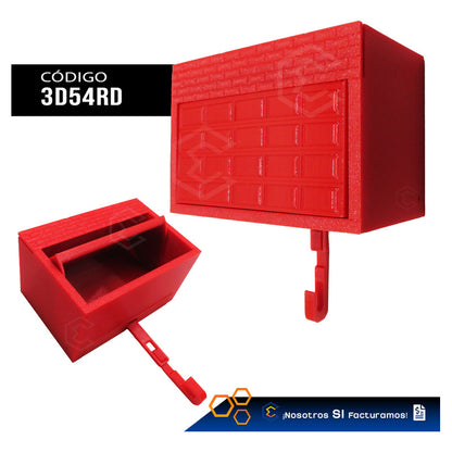 Portallaves Organizador Garage Para Carritos Juguete 3d Petg