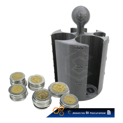 1 Porta Monedas Porta Vasos Auto Con Contador Taxi Uber Didi