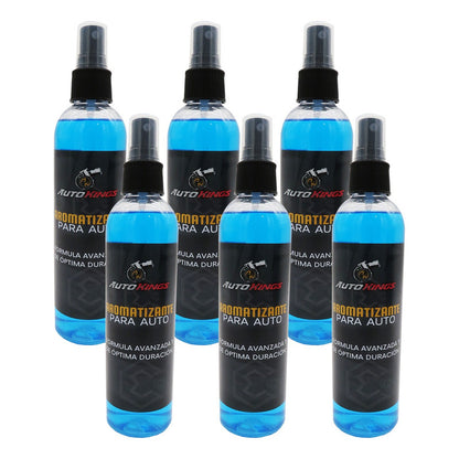 6 Aromatizante P Auto Desodorante Liquido Casa Oficina 270ml
