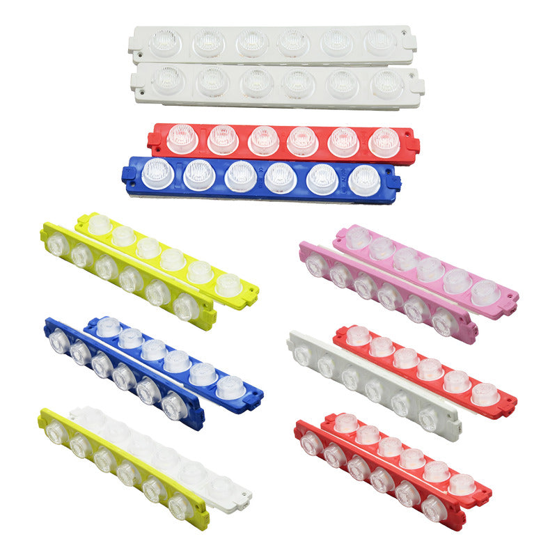 10 Módulos 12 Leds Código 3 Funciones Grúa Torrera 6w T