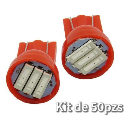 Kit 50 Focos De Pellizco 3 Leds Grande Super Potente