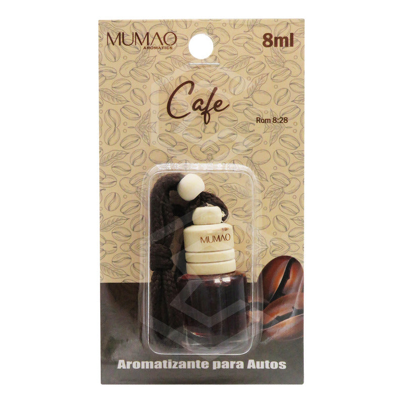 Aromatizante Colgante Botella 8ml Auto Casa Ambiental Mumao