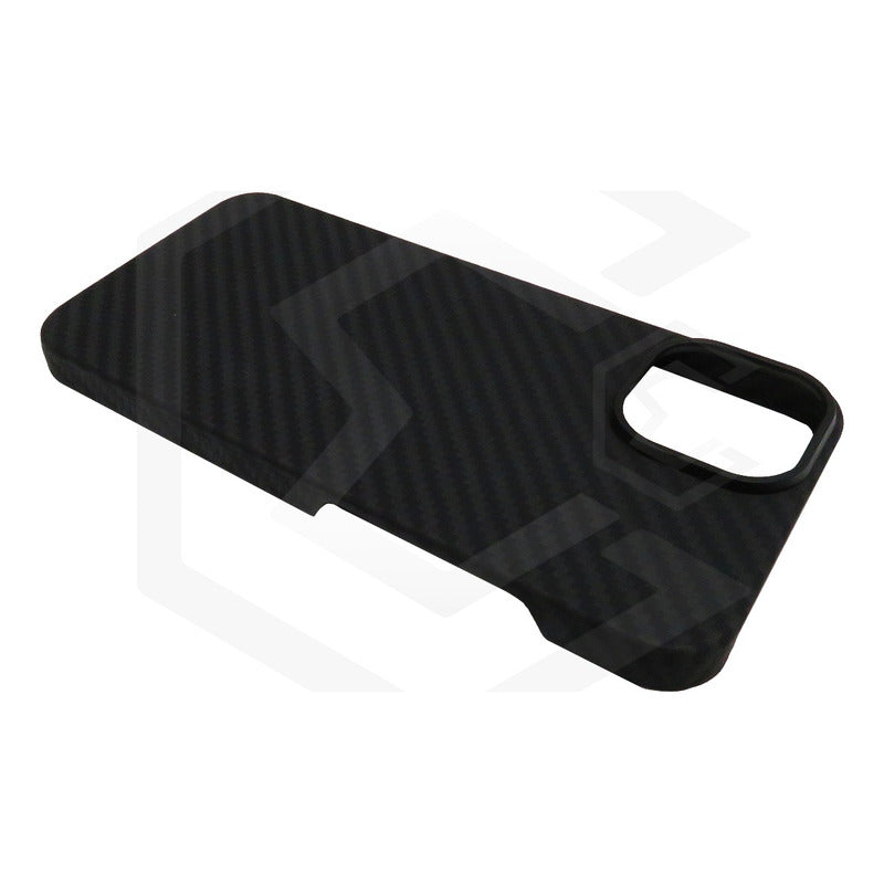 Funda Case De iPhone 13-14 Fibra De Carbono 100% Real