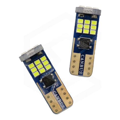 Kit 10 Focos De Pellizco T10 Canbus Super Potente 27 Leds 12
