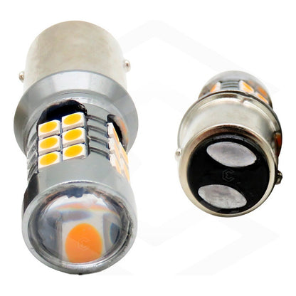 2 Focos 27 Led 1156 1157 3157 7440 7443 No Error Stop Cuarto
