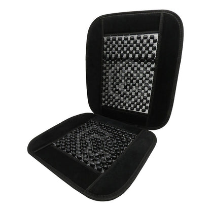 Respaldo Universal Asiento Bolitas De Madera Color A Elegir