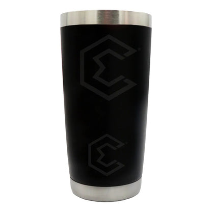 Termo Vaso Personalizado Nombre O Logo Láser 20oz Acero Inox Negro