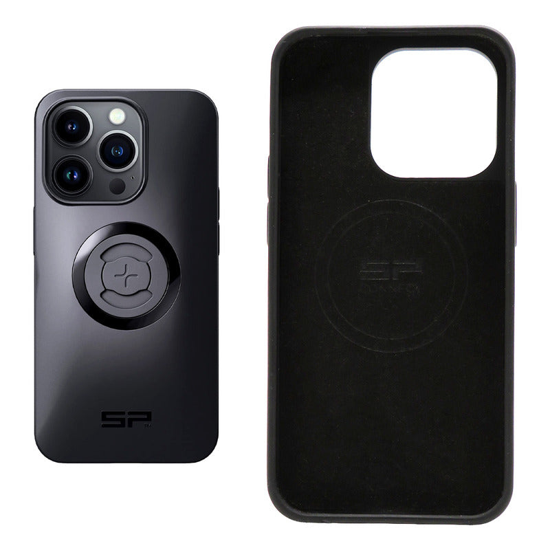 Funda Case Sp Connect Negro Para iPhone 14 Pro Motocicleta Negro