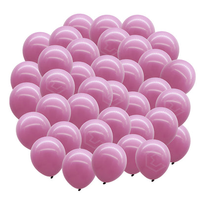 Bolsa 100 Globos Uva Lavanda Brilloso #10 Fiesta Bodas Latex Morado