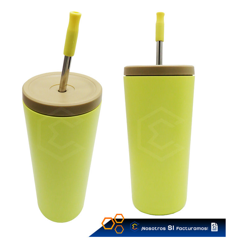 Termo Vaso Personalizado Nombre Logo Láser 750ml Acero Inox