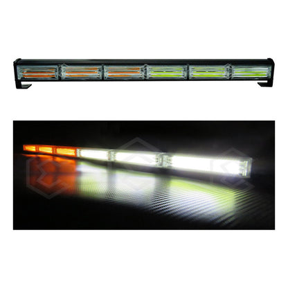 Barra Torreta Led Cob 6 Módulos Estrobo Código 16 Funciones