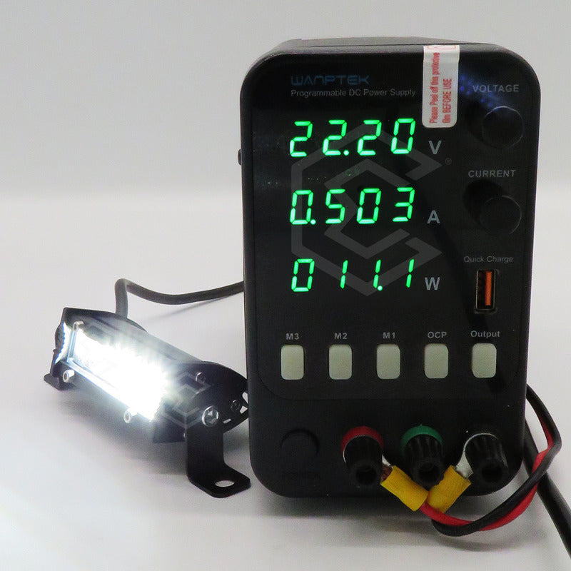 Par Faros Barra Mini 10 Leds Luz Blanca Fija 4'' PuLG 10-30v
