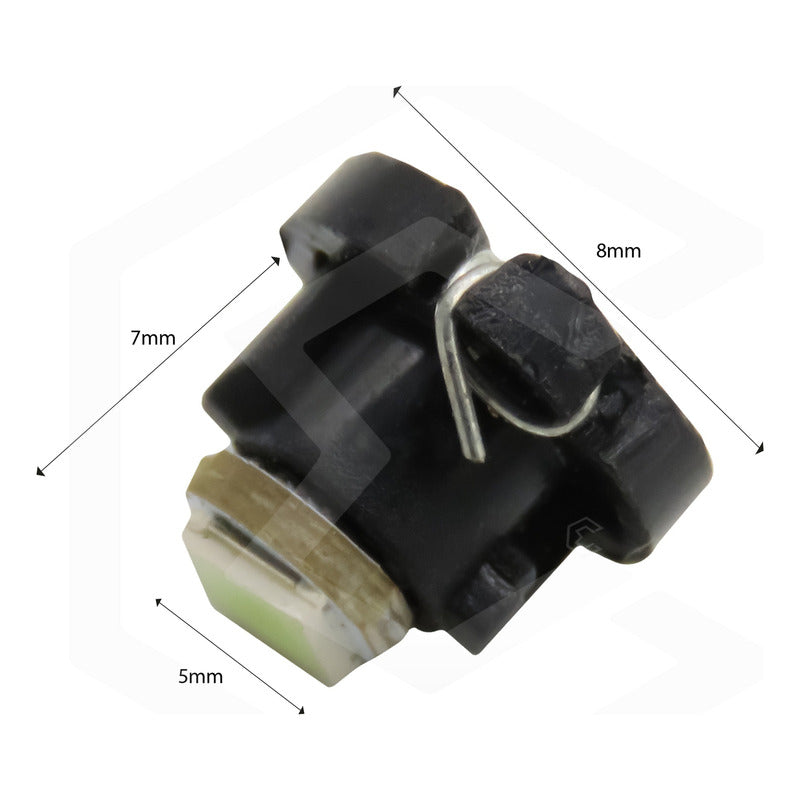 Kit 4 Focos Led T3 Clúster Para Tablero Mandos Fija 12v