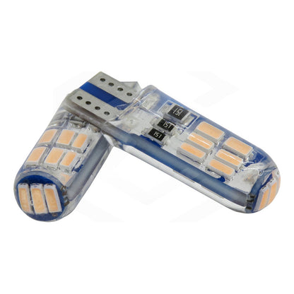 Par Focos De Pellizco T10 15 Leds Encapsulado