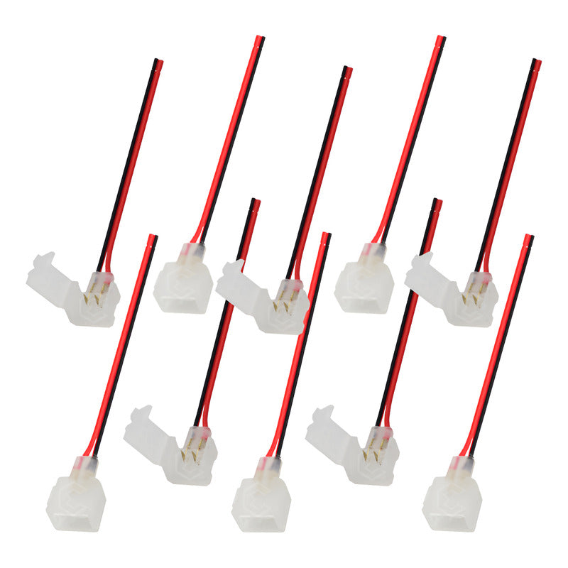 Conector Rápido Para Tira De Led Neon Neonflex 3528 10 Pieza Con01