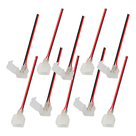 Conector Rápido Para Tira De Led Neon Neonflex 3528 10 Pieza Con01