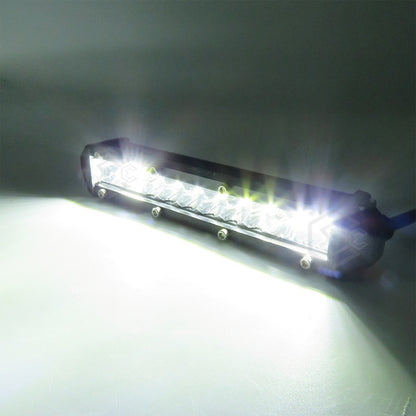 Barra Slim 16 Hiper Leds 6.7'' Blanco Fijo 19200lm 12-24v