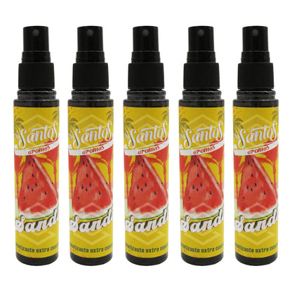 5 Aromatizante Botella Spray Liquido 60ml Auto Casa Ambiente
