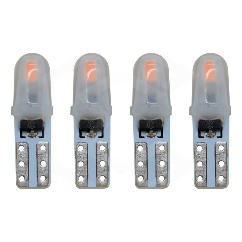 4 Focos Led T5 2721 12v Tablero De Mandos Cluster 5 Colores