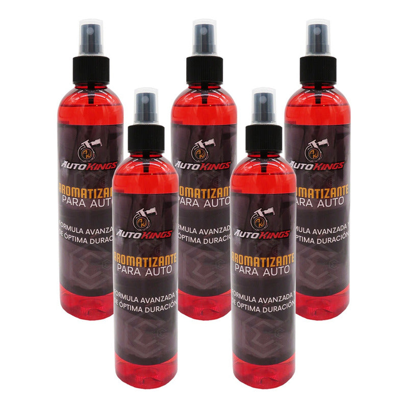 5 Aromatizantes Auto Desodorante Liquido Casa Oficina 270ml