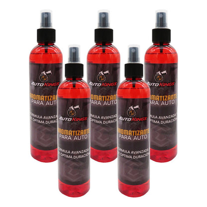 5 Aromatizantes Auto Desodorante Liquido Casa Oficina 270ml