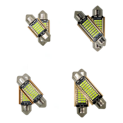 Kit De 10 Focos Interior 27 Leds Canbus 31mm 36mm 39mm 41mm
