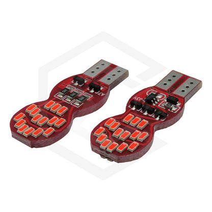 10 Foco De Pellizco T10 30 Led Secuencial Stop Direccional T