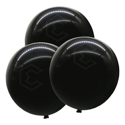 Globos Negro Brillante 36 Pulgadas Etapi Pack 3 Ideal Fiestas Y Bodas