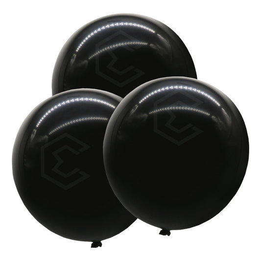 Globos Negro Brillante 36 Pulgadas Etapi Pack 3 Ideal Fiestas Y Bodas
