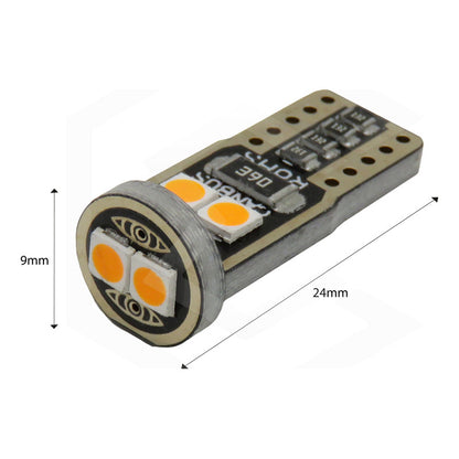 Kit 10 Foco Pellizco T10 Canbus W5w 194 168 2825  No Error 9