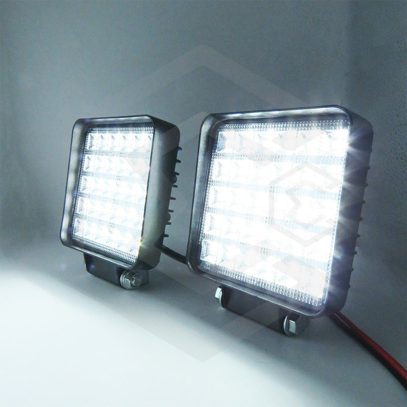 Par De Faros 24 Leds 9-30v 72w Blanco/ambar 5 Funciones T