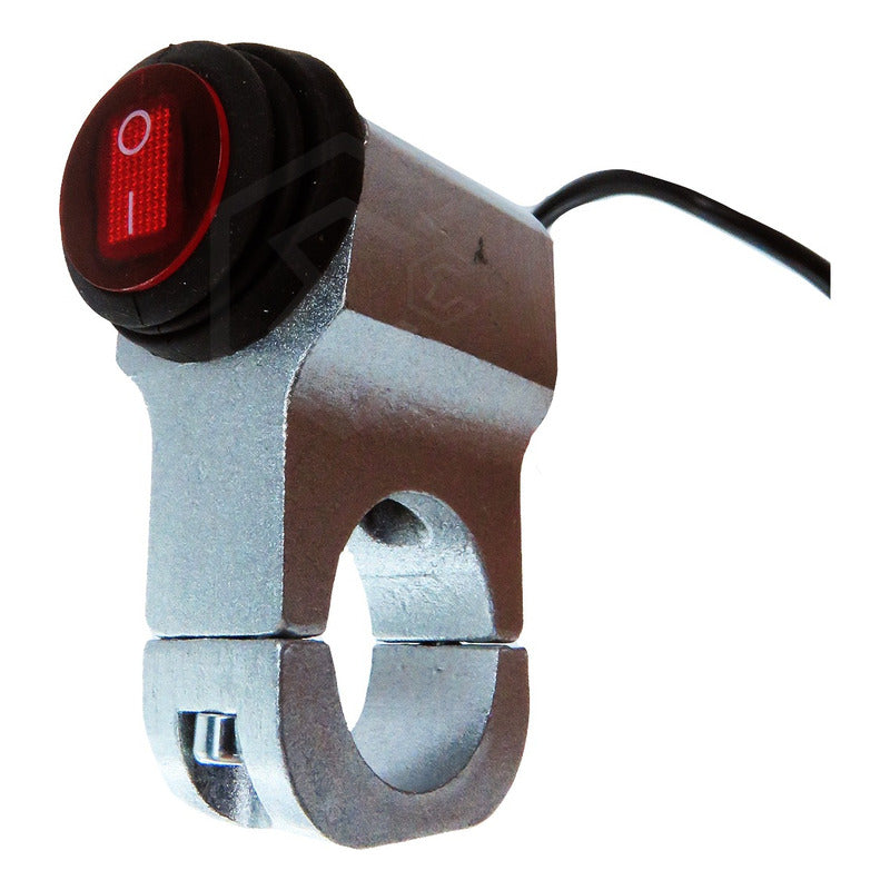 Switch Para Moto Interruptor Universal Luces Un Paso Con Luz
