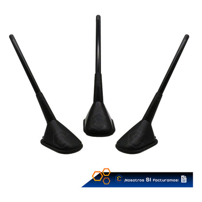 Imitación Antena Para Adorno Decorativ Universal Negra Chica Negro