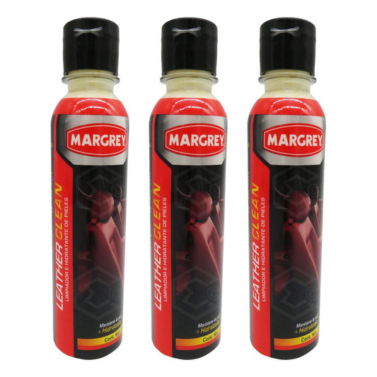 3 Limpiador E Hidratante De Piel Leather Clean Margrey 250ml