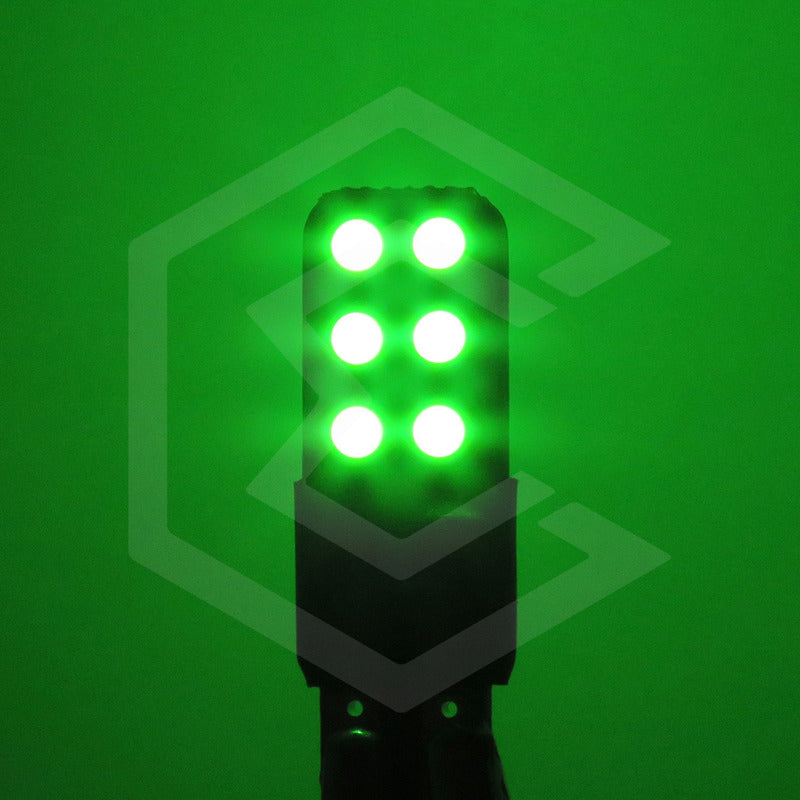 Par De Focos De Pellizco 12 Led 3 Funciones D Estrobo Canbus