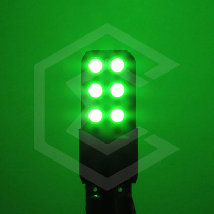 Par De Focos De Pellizco 12 Led 3 Funciones D Estrobo Canbus