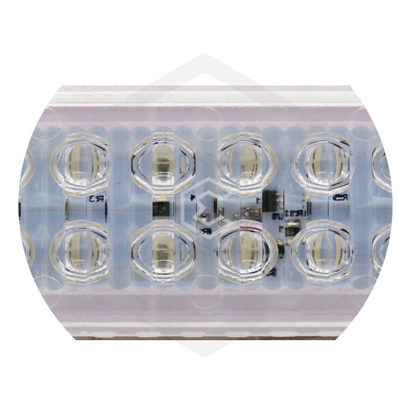 5 Modulo 24 Led Ovalado Multiuso Doble Jumbo Rgb 2 Funcion T Rgb