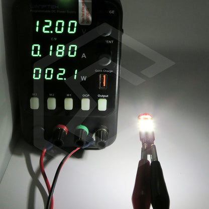 Par De Focos De Pellizco 15 Leds 4014 Canbus 12v T10 Blanco