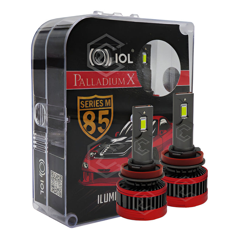 Kit 2 Focos Led H11 Csp Canbus Ventilador Alta Baja 16000lm H11