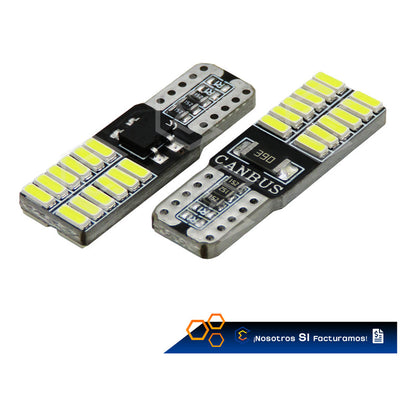 Par De Focos Pellizco 24 Leds Con Canbus Alta Intensidad 12v